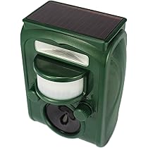 害獣駆除 2枚セット日本語版 Amazon | xunbida 動物撃退器 猫よけ 害獣対策器 超音波 警報音